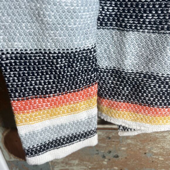 Hem and Thread Pullover Multi Striped Sweater-Small NWT - Picture 5 of 9